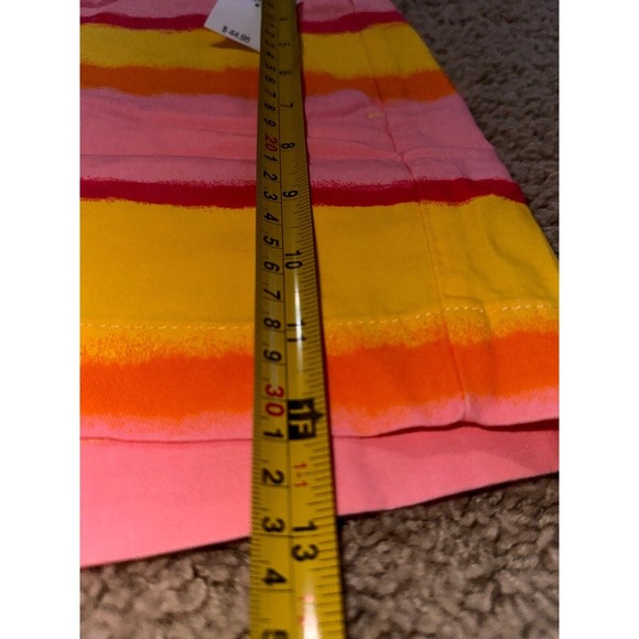 New Khakis by GAP Pink Orange Yellow Summer Sunrise Sunkissed Shorts size 6 $45 - Picture 8 of 9